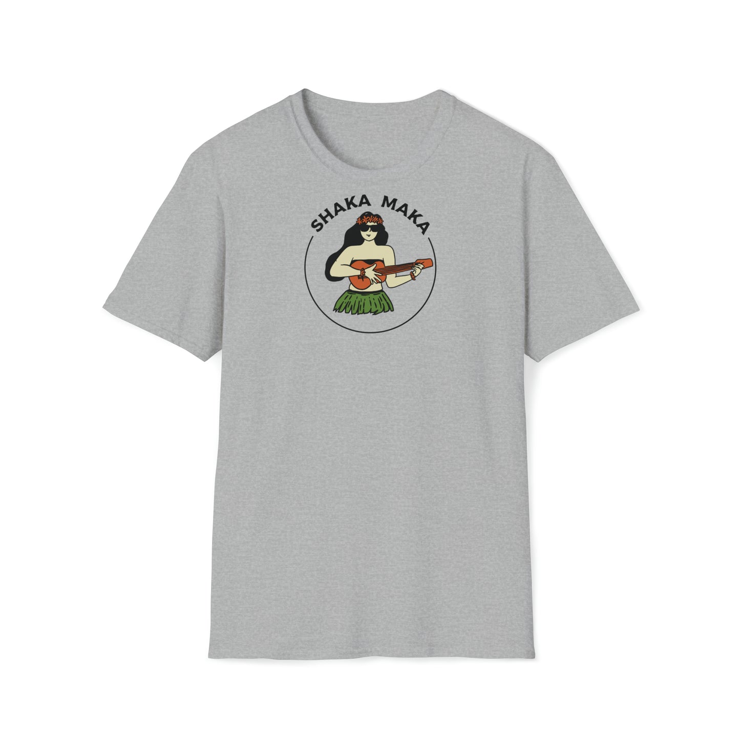 "Shaka Maka"" Adult Softstyle T-Shirt