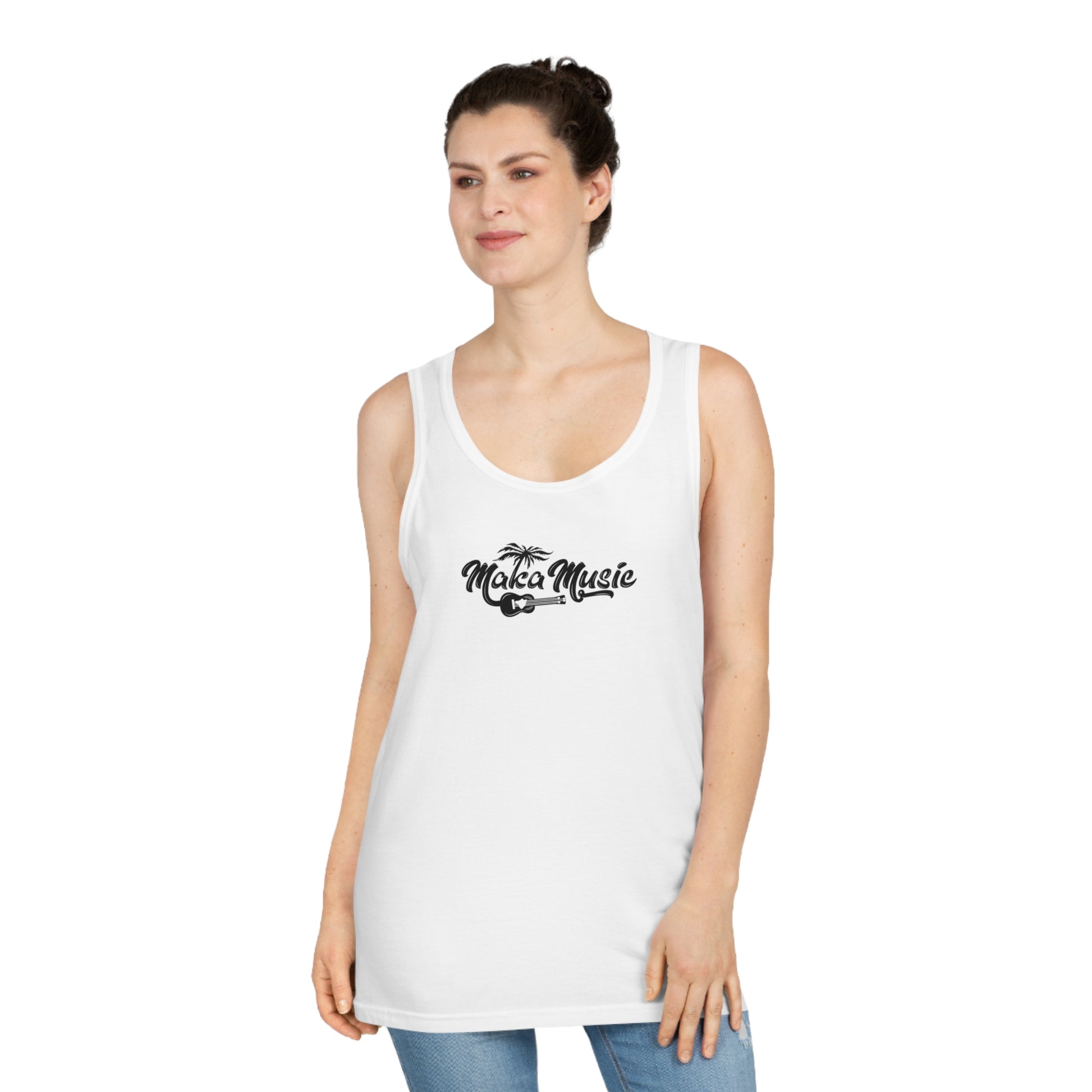 "MAKA MUSIC" Soft-style Tank Top by SHAKA MAKA