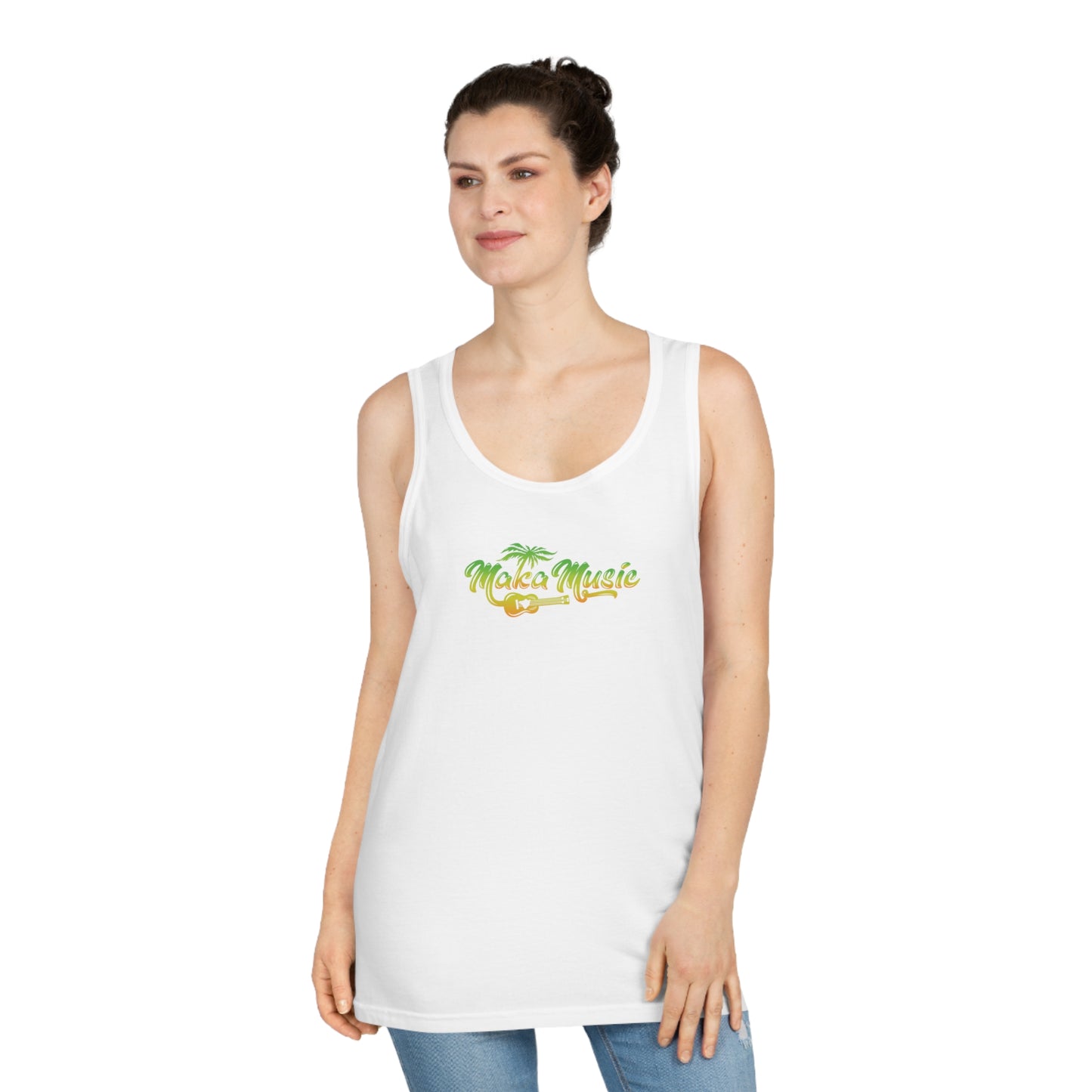 "MAKA MUSIC" Soft-Style Tank Top by SHAKA MAKA