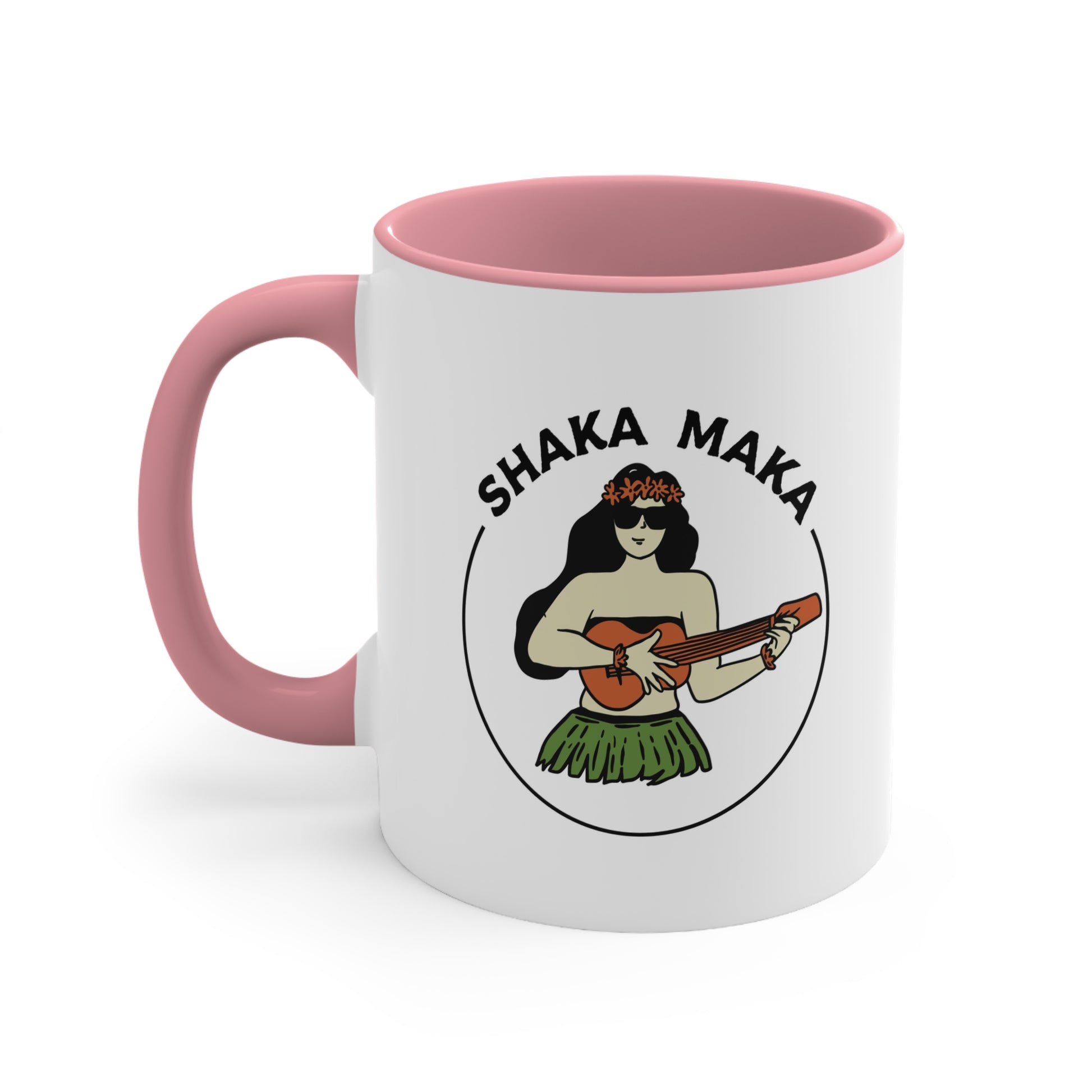 SHAKA MAKA Accent Coffee Mug, 11oz