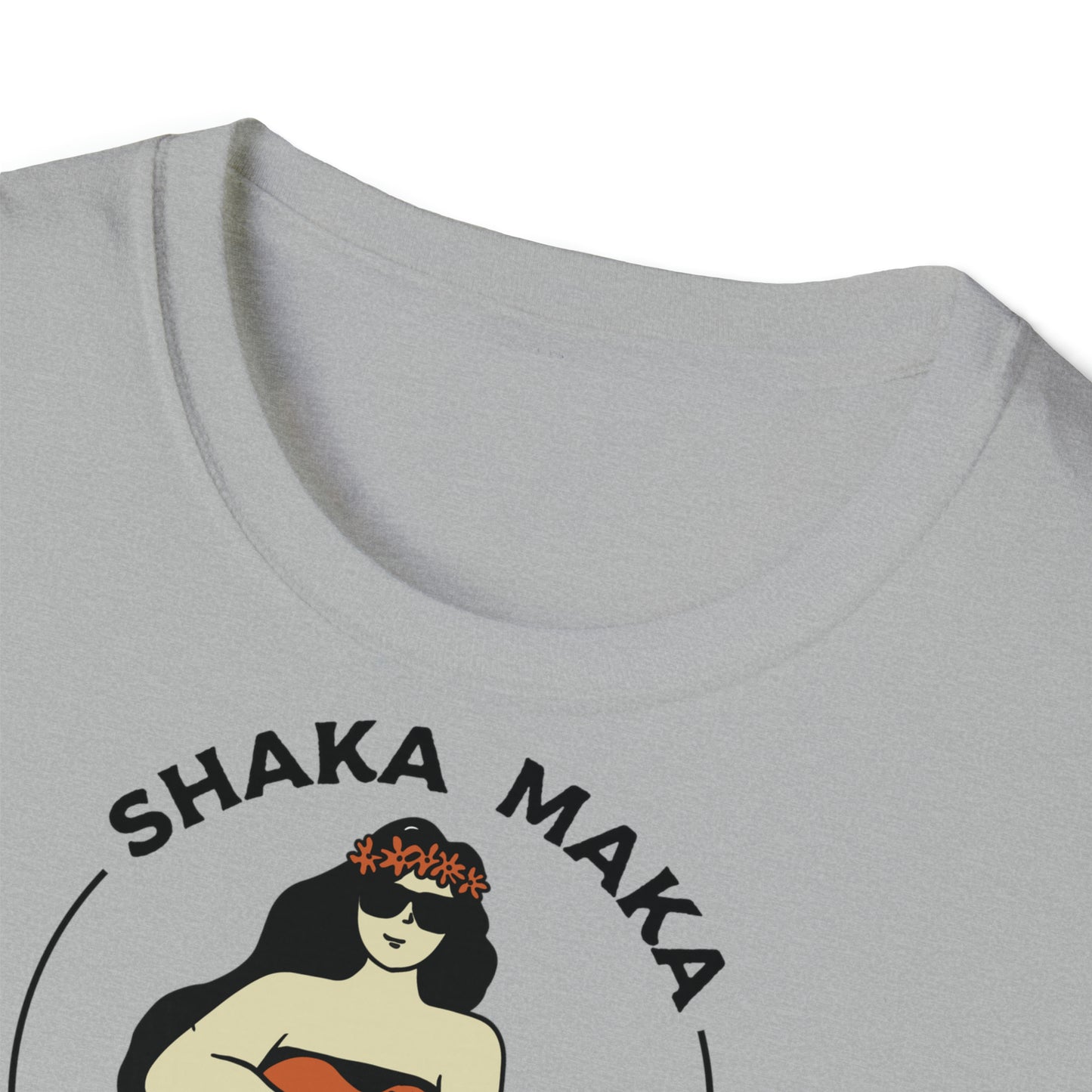 "Shaka Maka"" Adult Softstyle T-Shirt