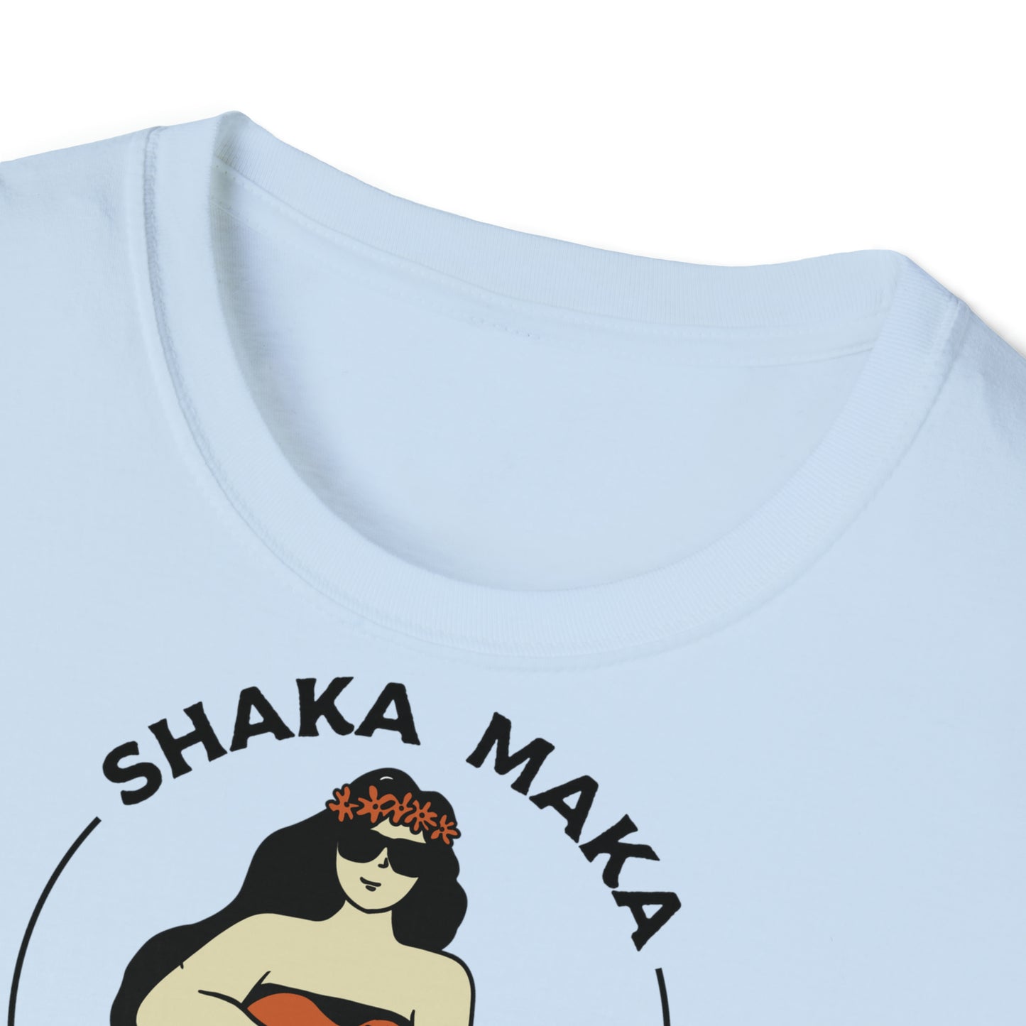 "Shaka Maka"" Adult Softstyle T-Shirt