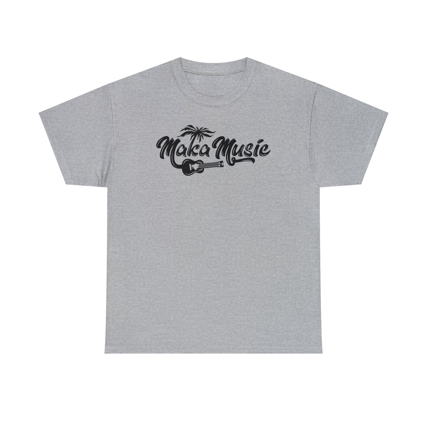 "Maka Music" Heavy Cotton Tee by SHAKA MAKA