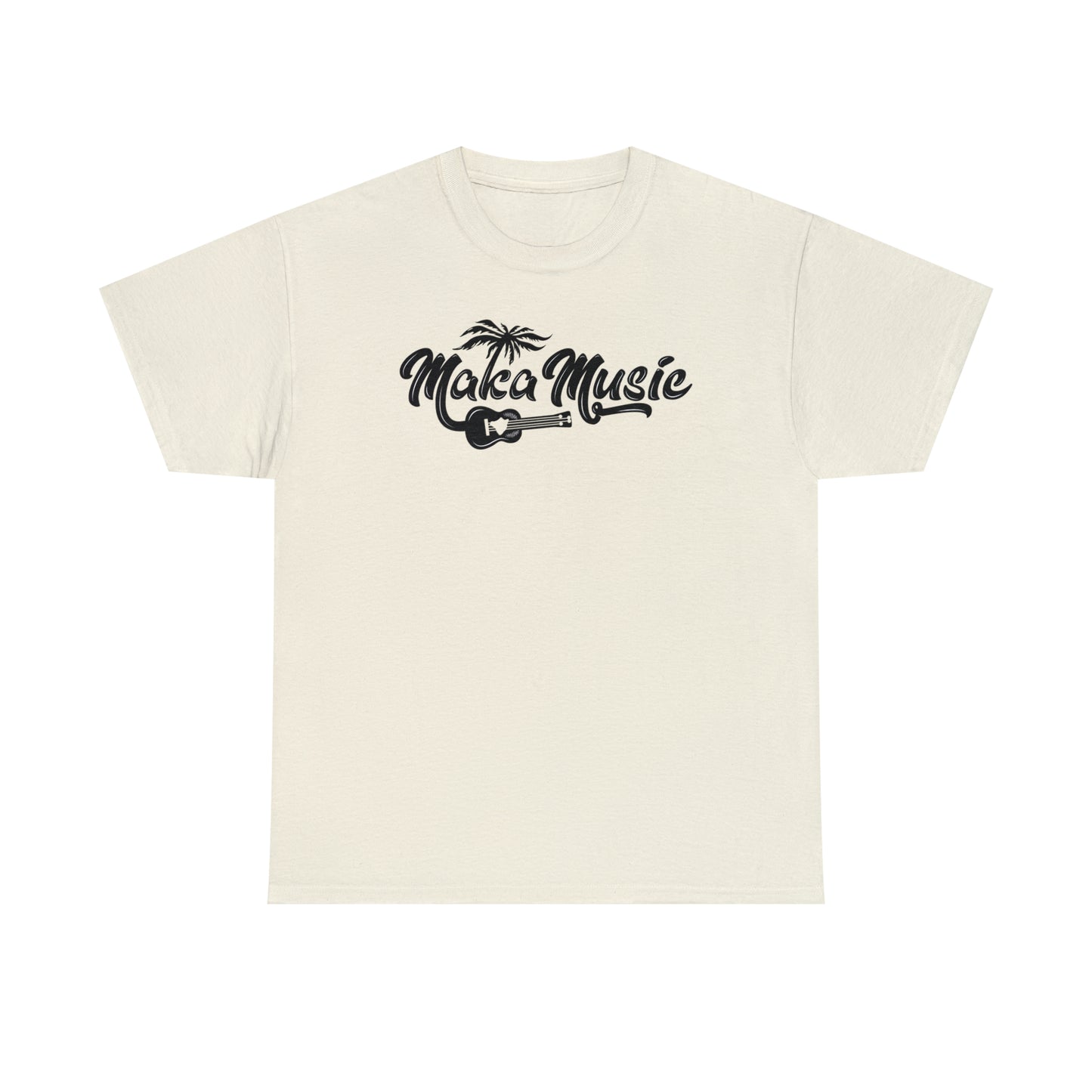 "Maka Music" Heavy Cotton Tee by SHAKA MAKA