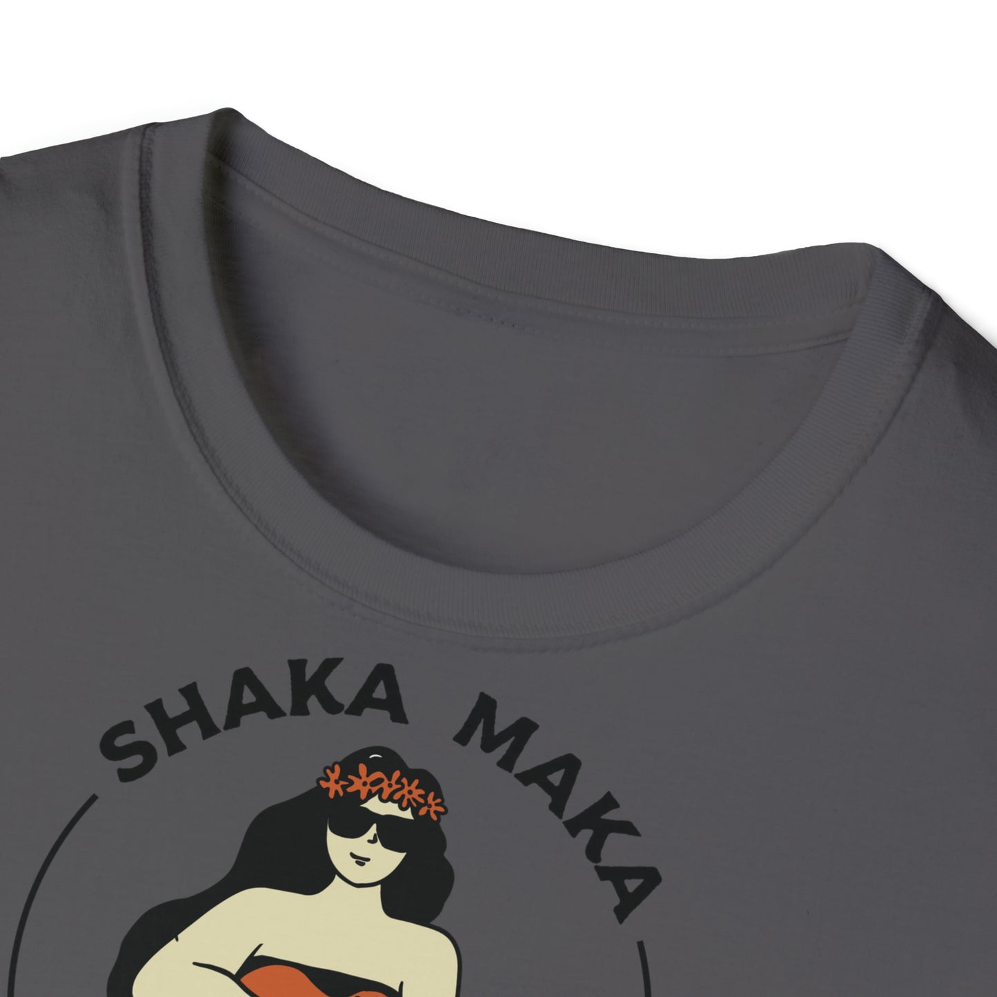 "Shaka Maka"" Adult Softstyle T-Shirt