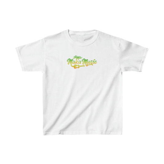 "MAKA MUSIC" Kids Heavy Cotton™ Tee by SHAKA MAKA