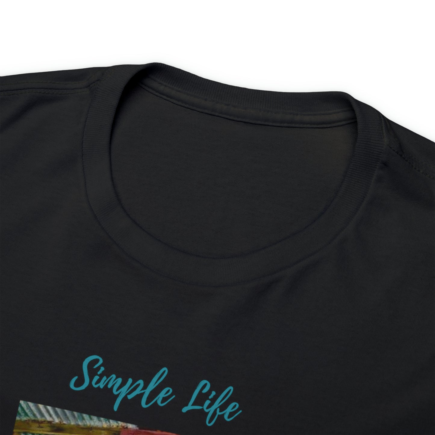 SIMPLE LIFE" Unisex Heavy Cotton Tee by SHAKAMAKA