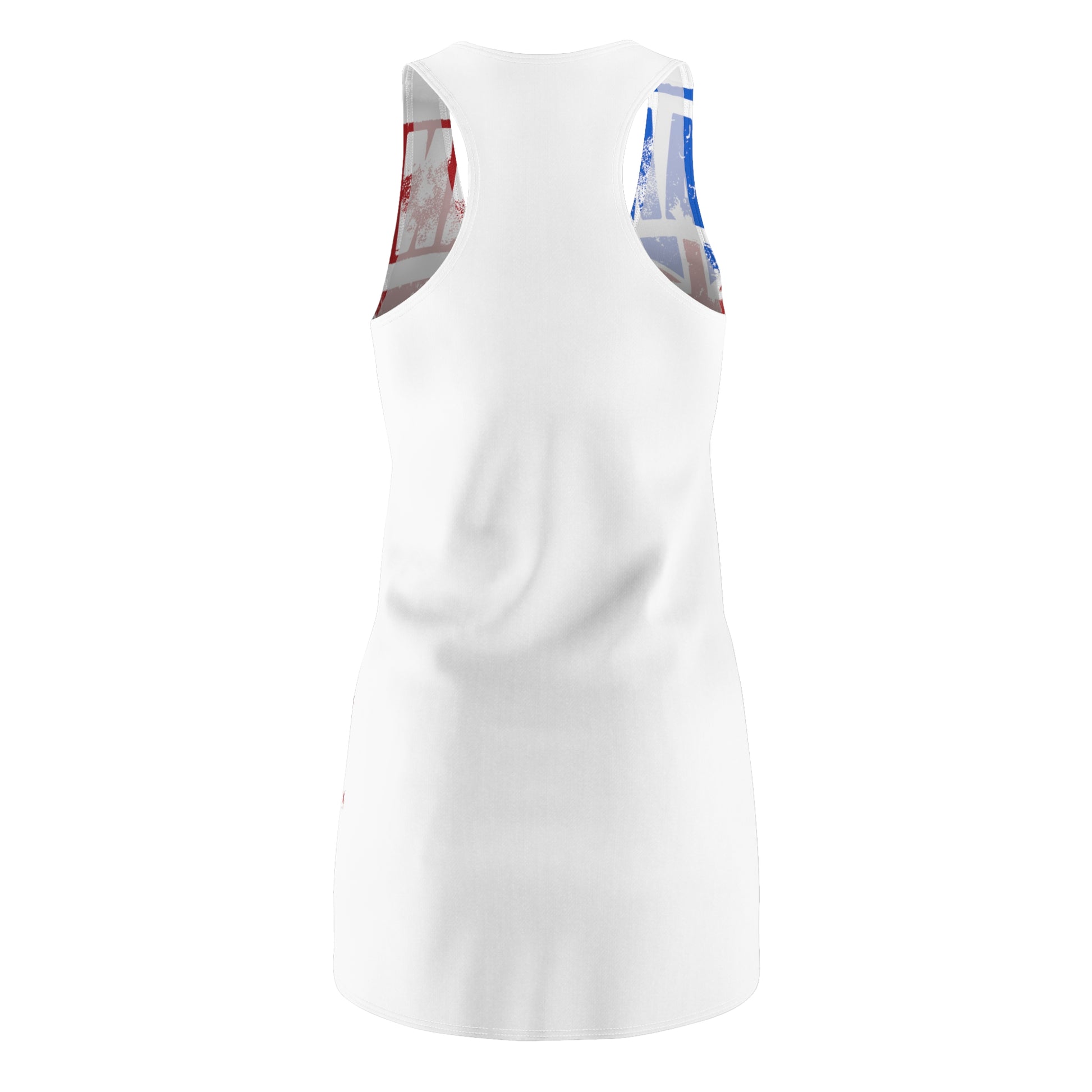 "I AND AINA NOT FOR SALE!" Women's Cut & Sew Racerback Dress (AOP) by SHAKA MAKA