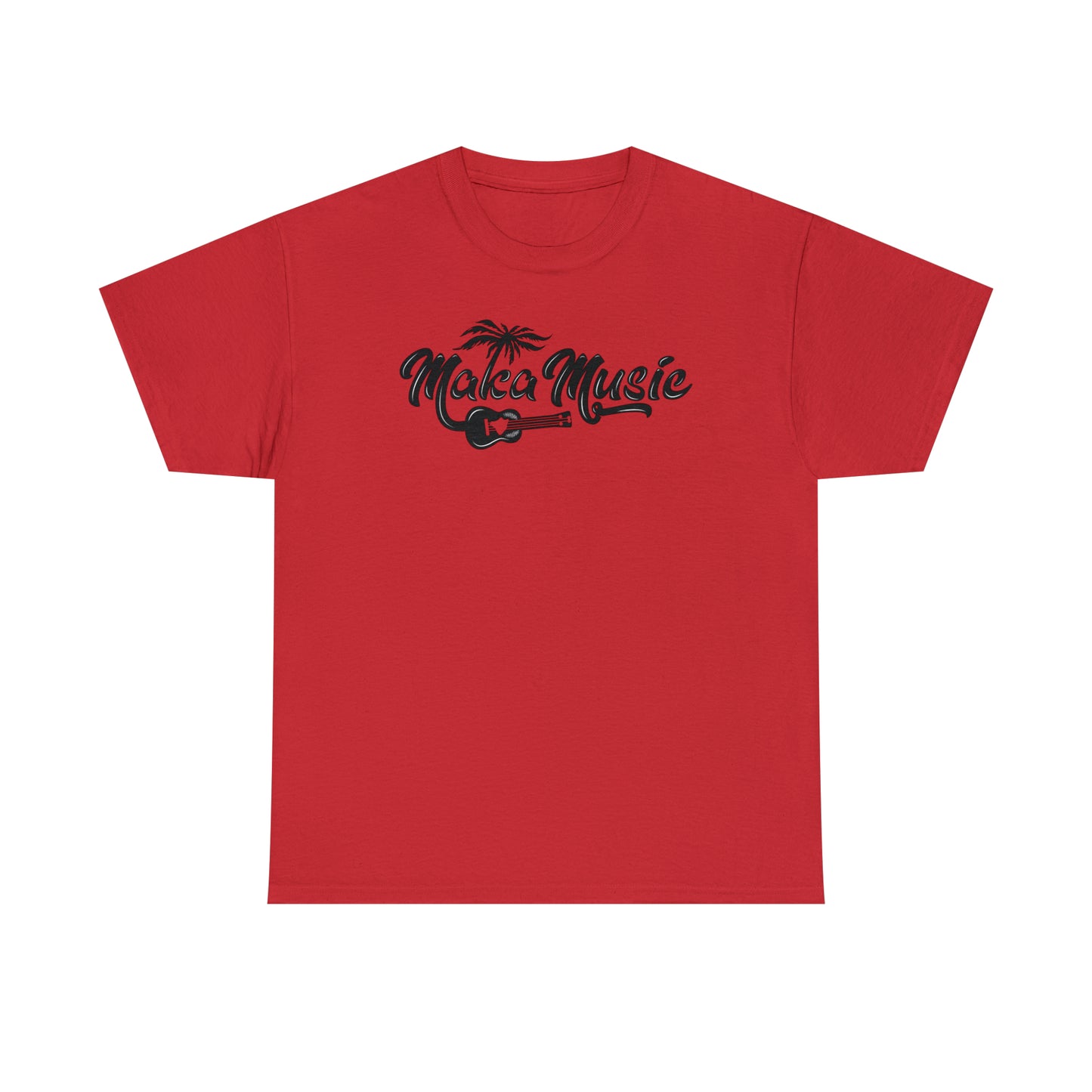 "Maka Music" Heavy Cotton Tee by SHAKA MAKA