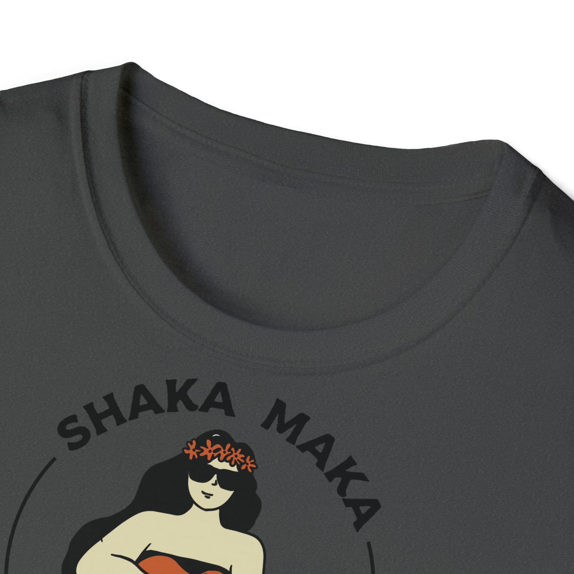 "Shaka Maka"" Adult Softstyle T-Shirt