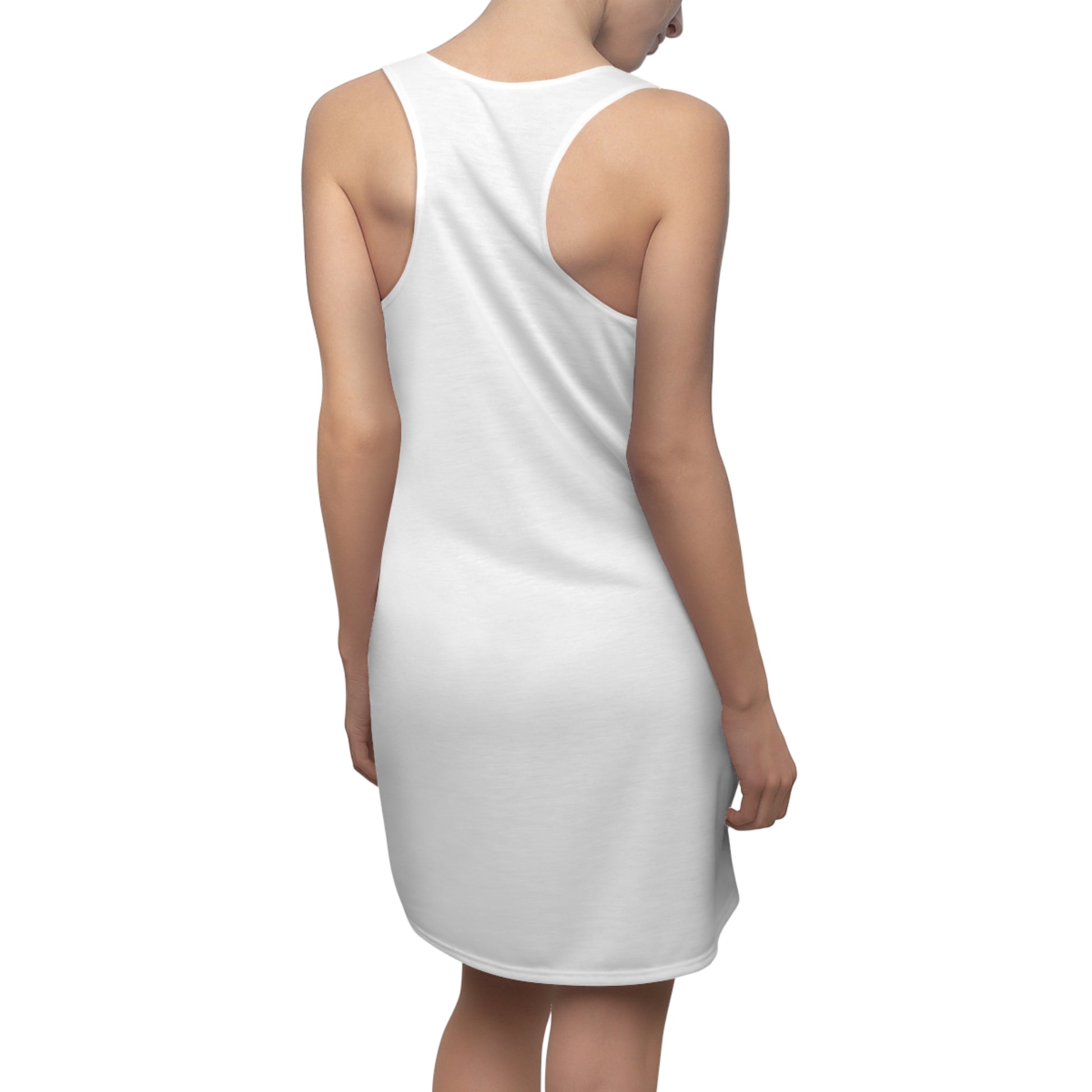 "I AND AINA NOT FOR SALE!" Women's Cut & Sew Racerback Dress (AOP) by SHAKA MAKA