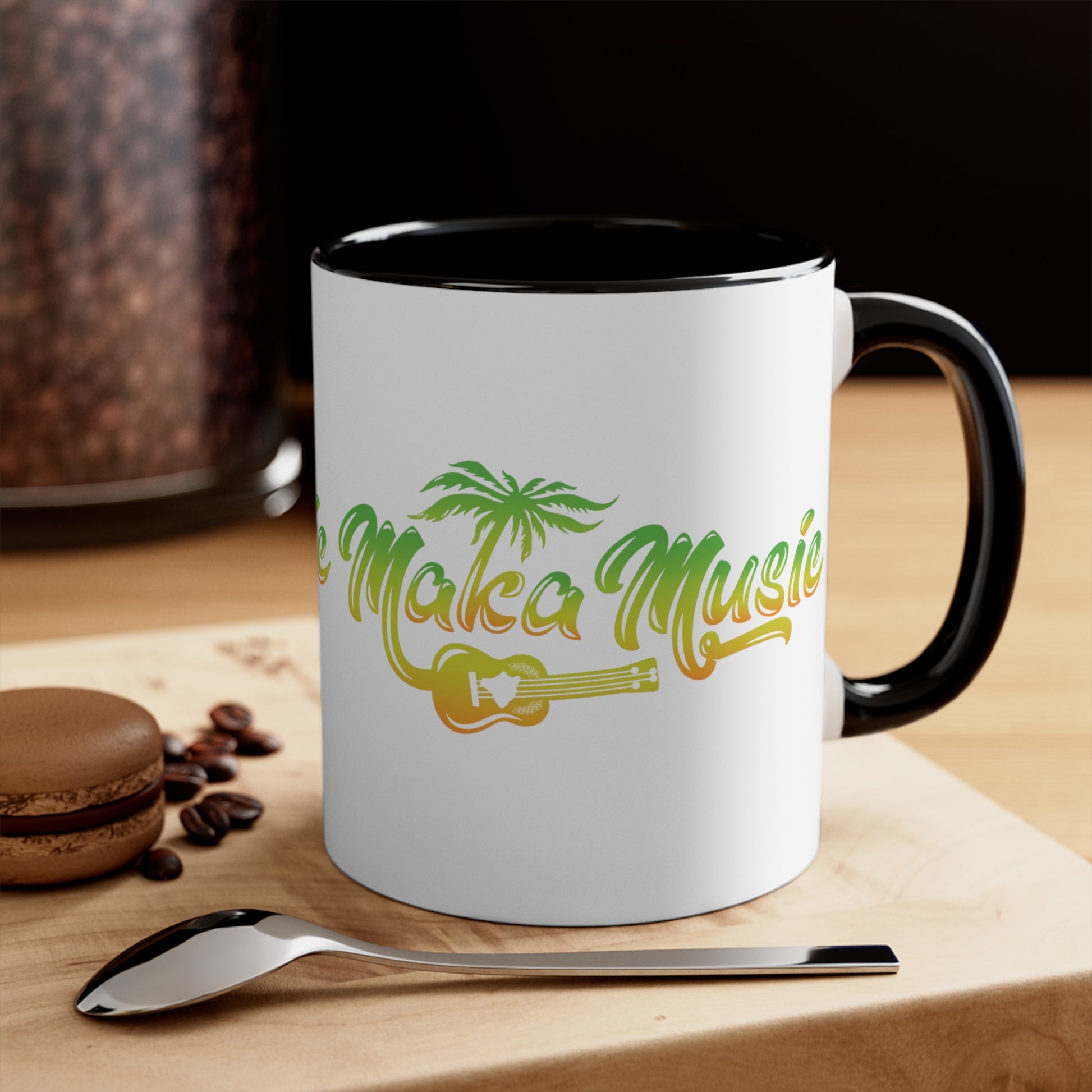 "MAKA MUSIC" Logo Coffee Mug, 11oz