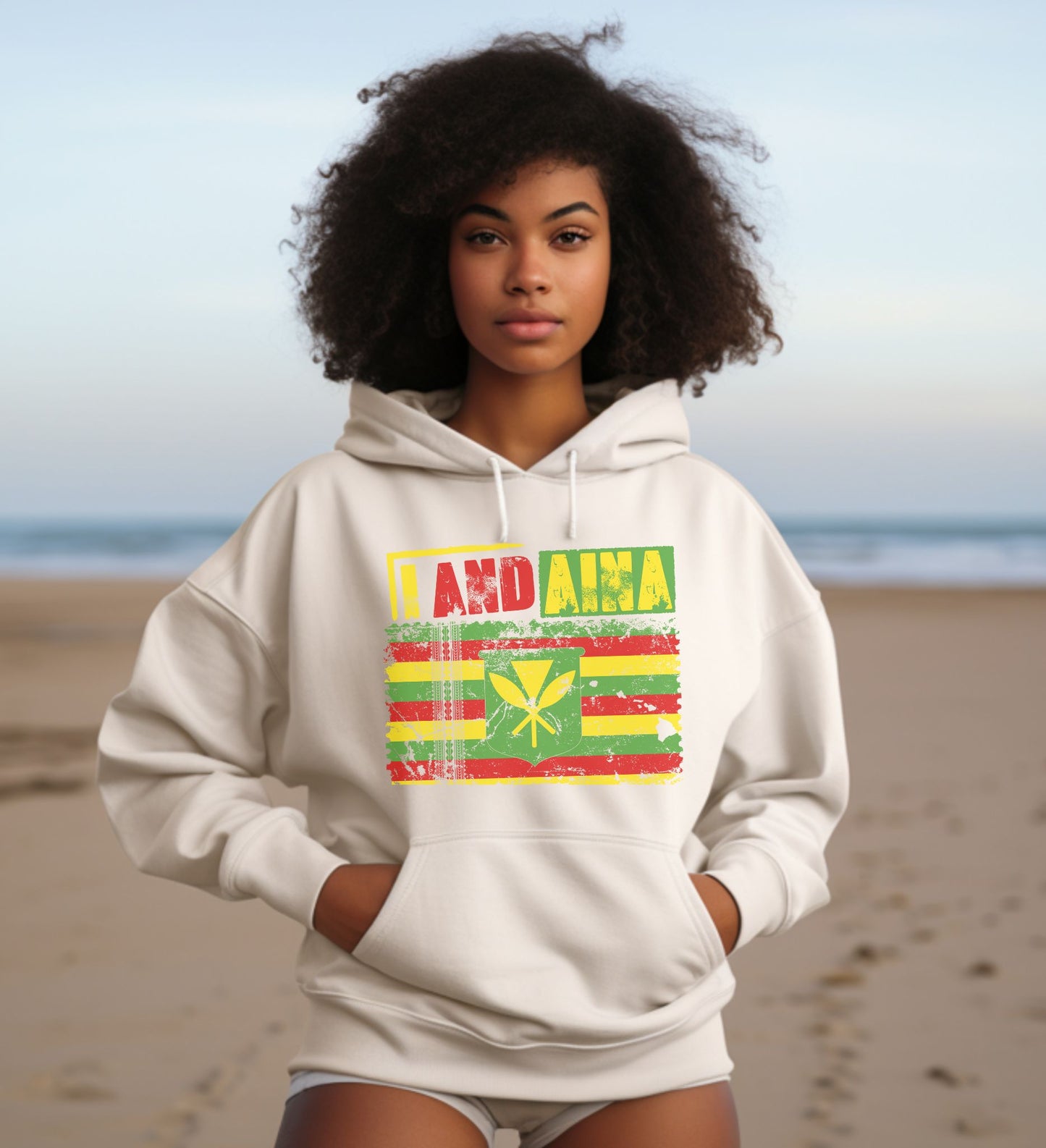 "I AND AINA NOT FOR SALE!" Sweatshirt by SHAKA MAKA