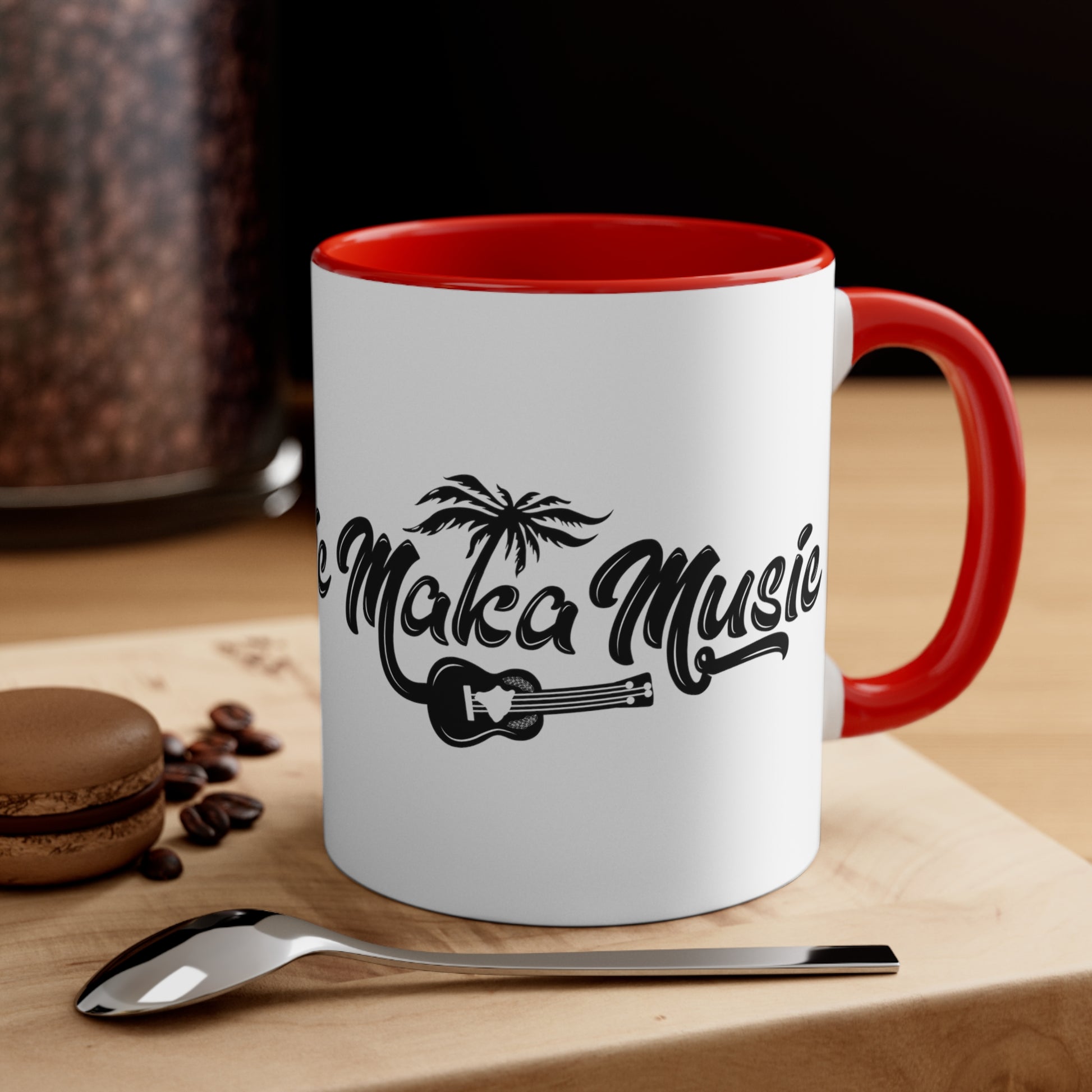 "MAKA MUSIC" Logo Coffee Mug, 11oz