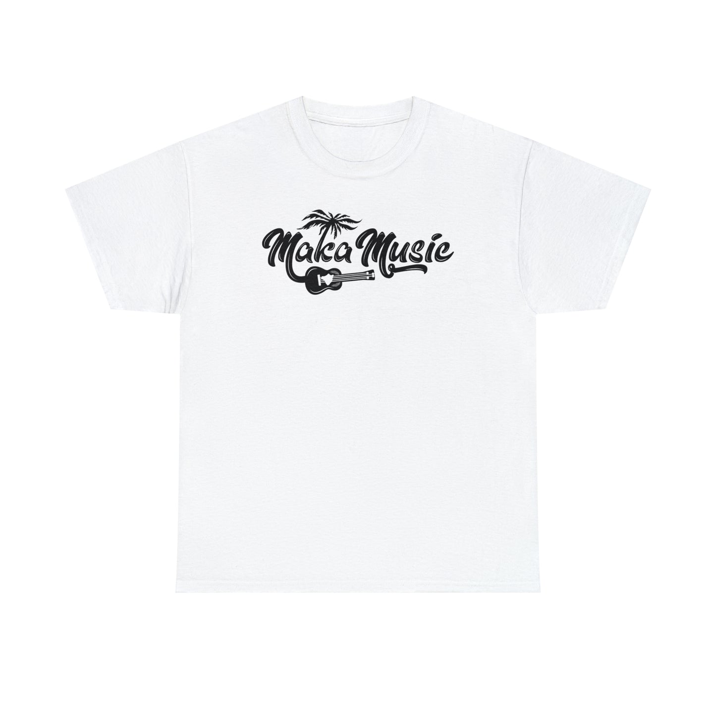 "Maka Music" Heavy Cotton Tee by SHAKA MAKA