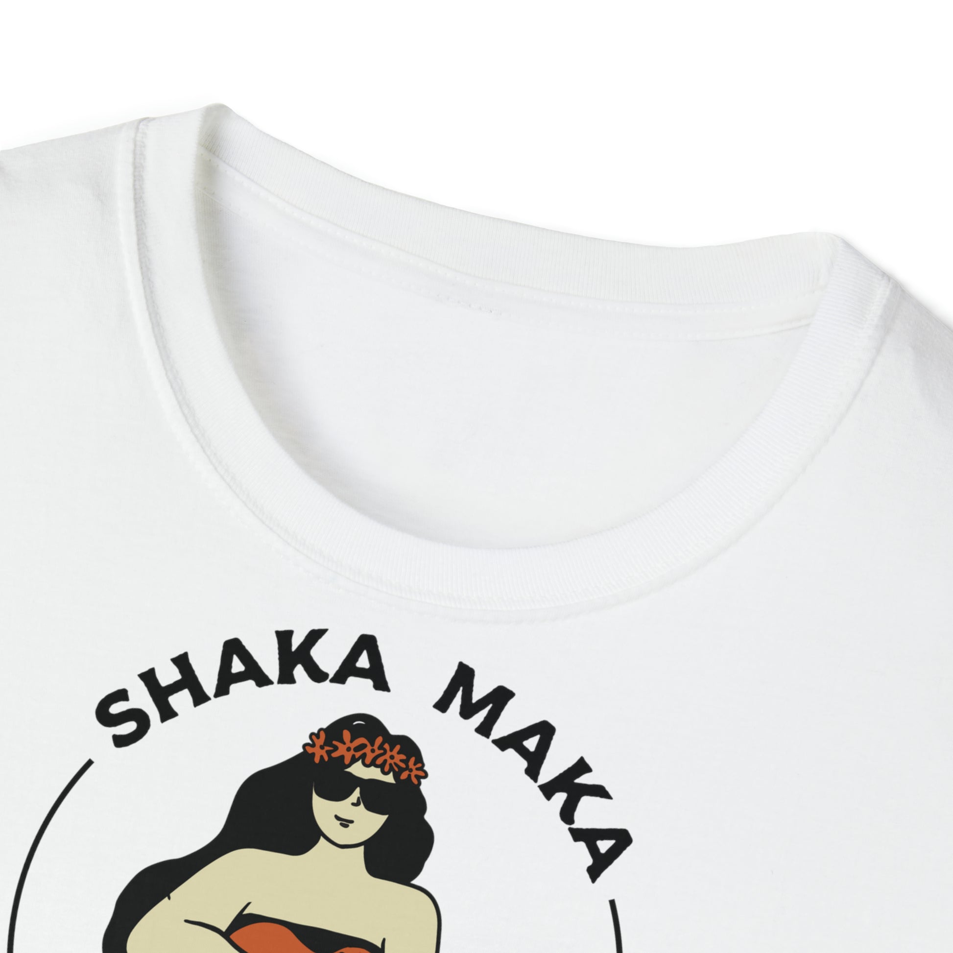 "Shaka Maka"" Adult Softstyle T-Shirt