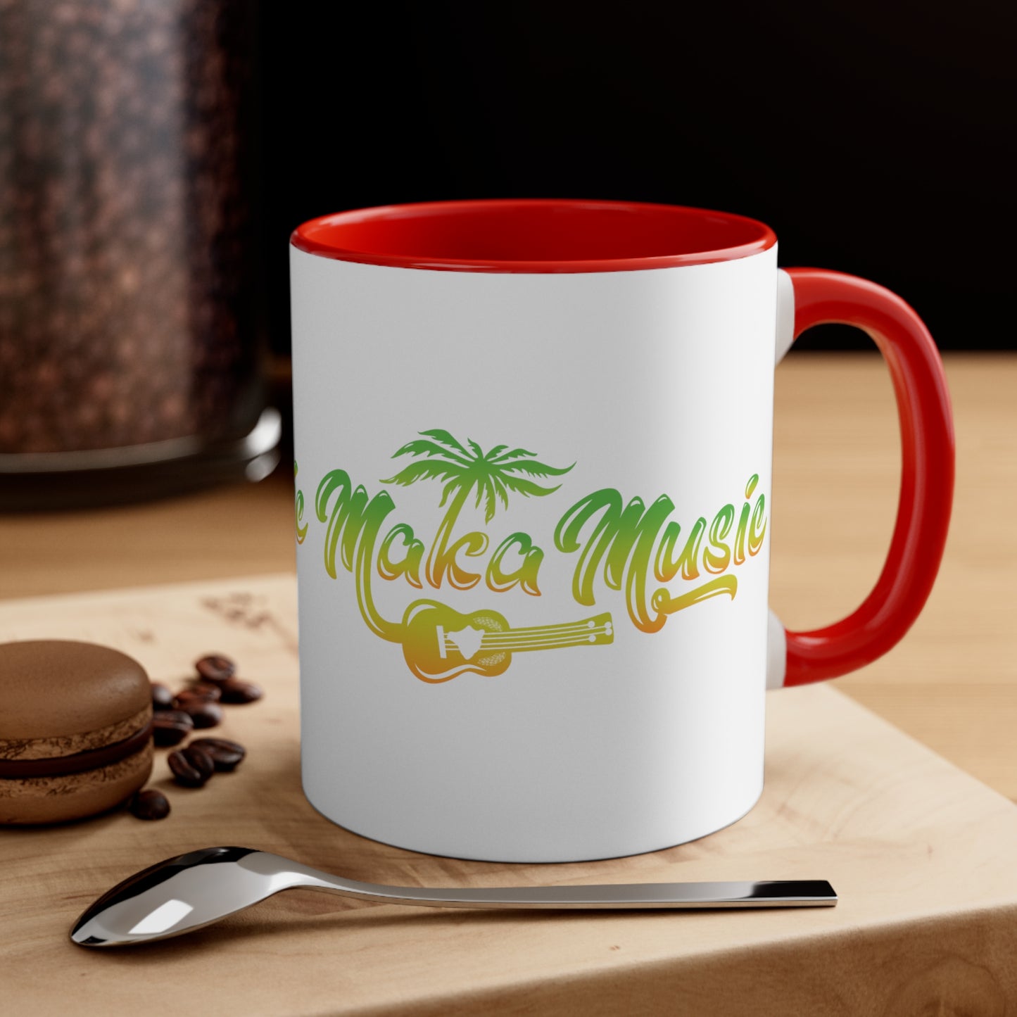 "MAKA MUSIC" Logo Coffee Mug, 11oz