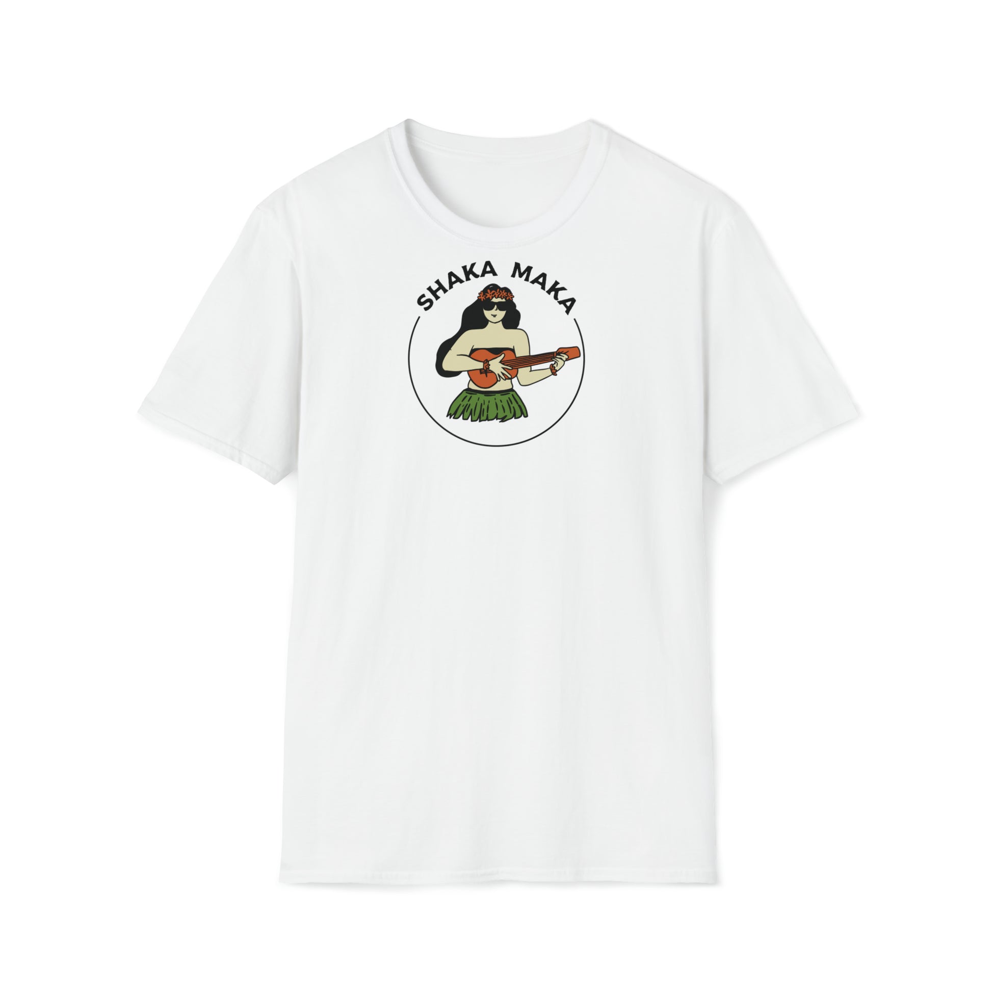 "Shaka Maka"" Adult Softstyle T-Shirt