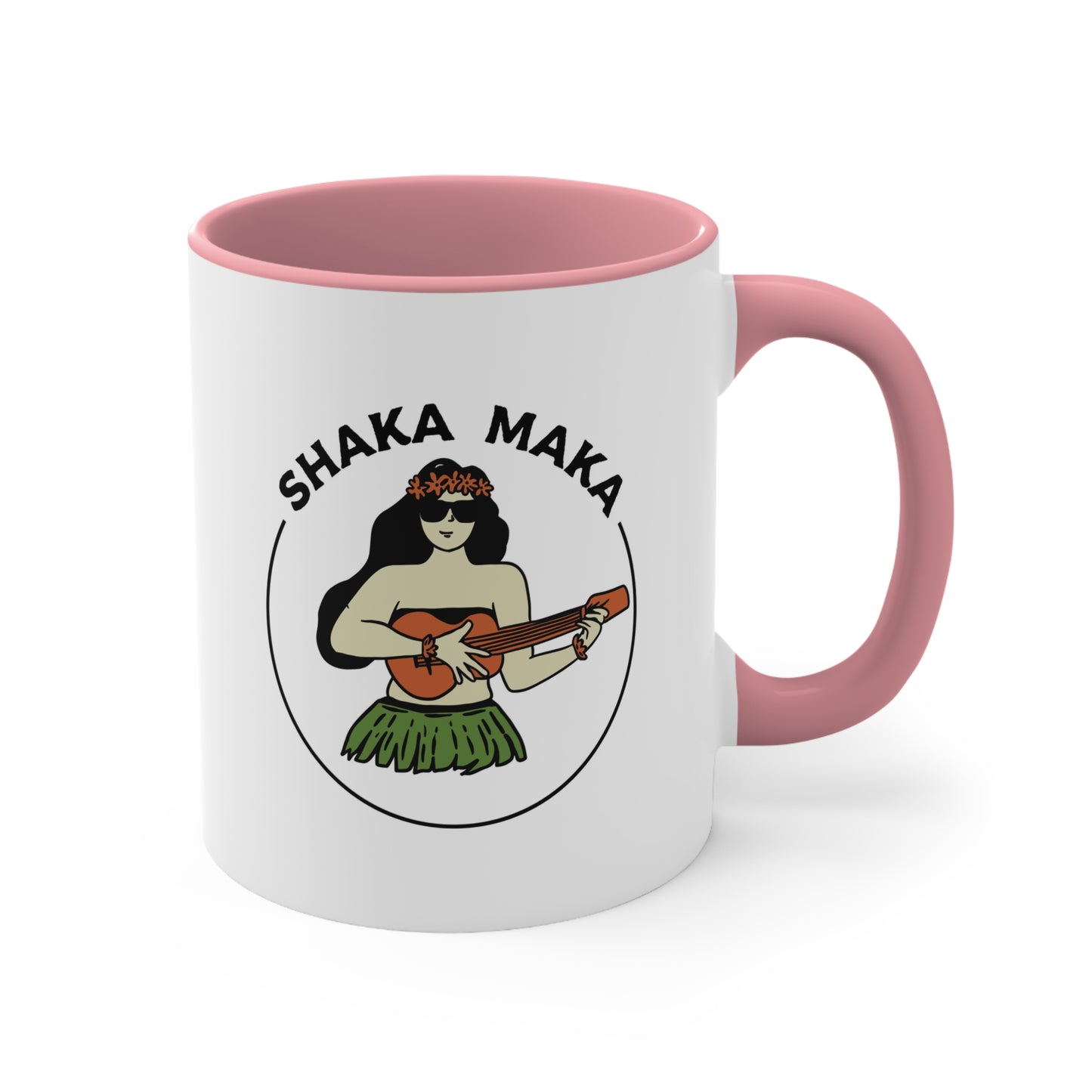 SHAKA MAKA Accent Coffee Mug, 11oz