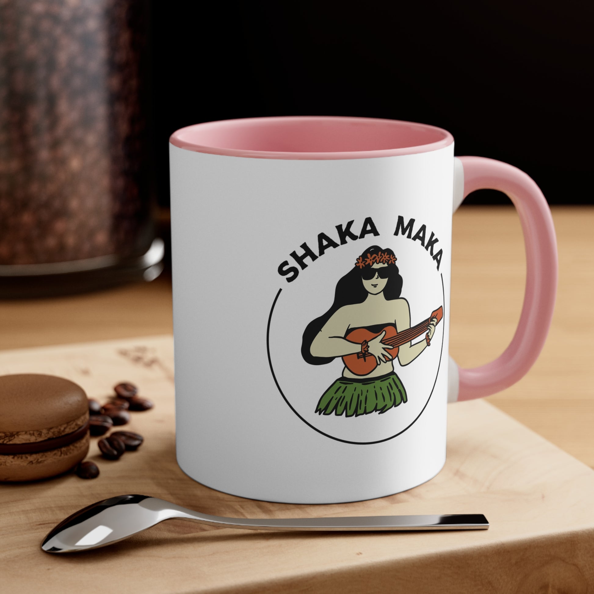 SHAKA MAKA Accent Coffee Mug, 11oz